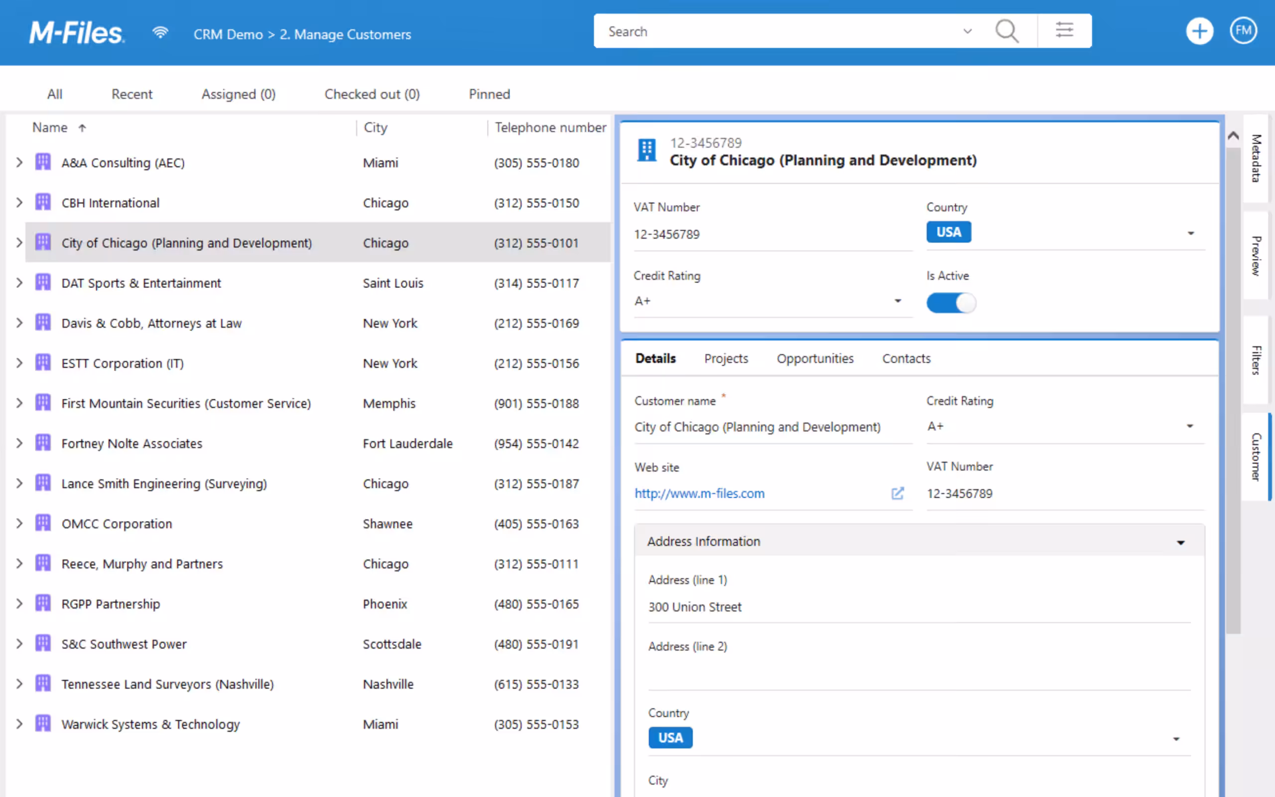 M-Files screenshot