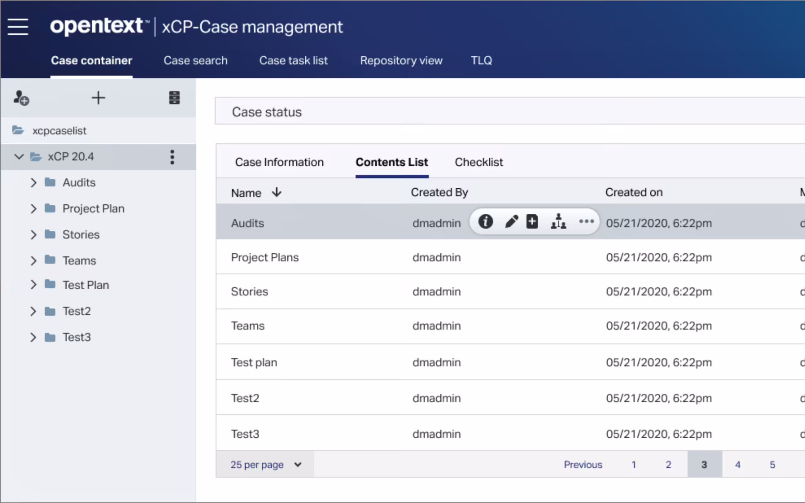 OpenText Documentum screenshot