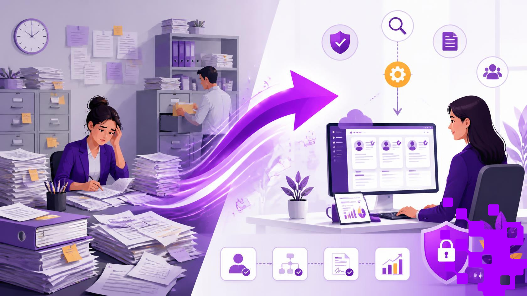 Digital HR document management transforms employee files