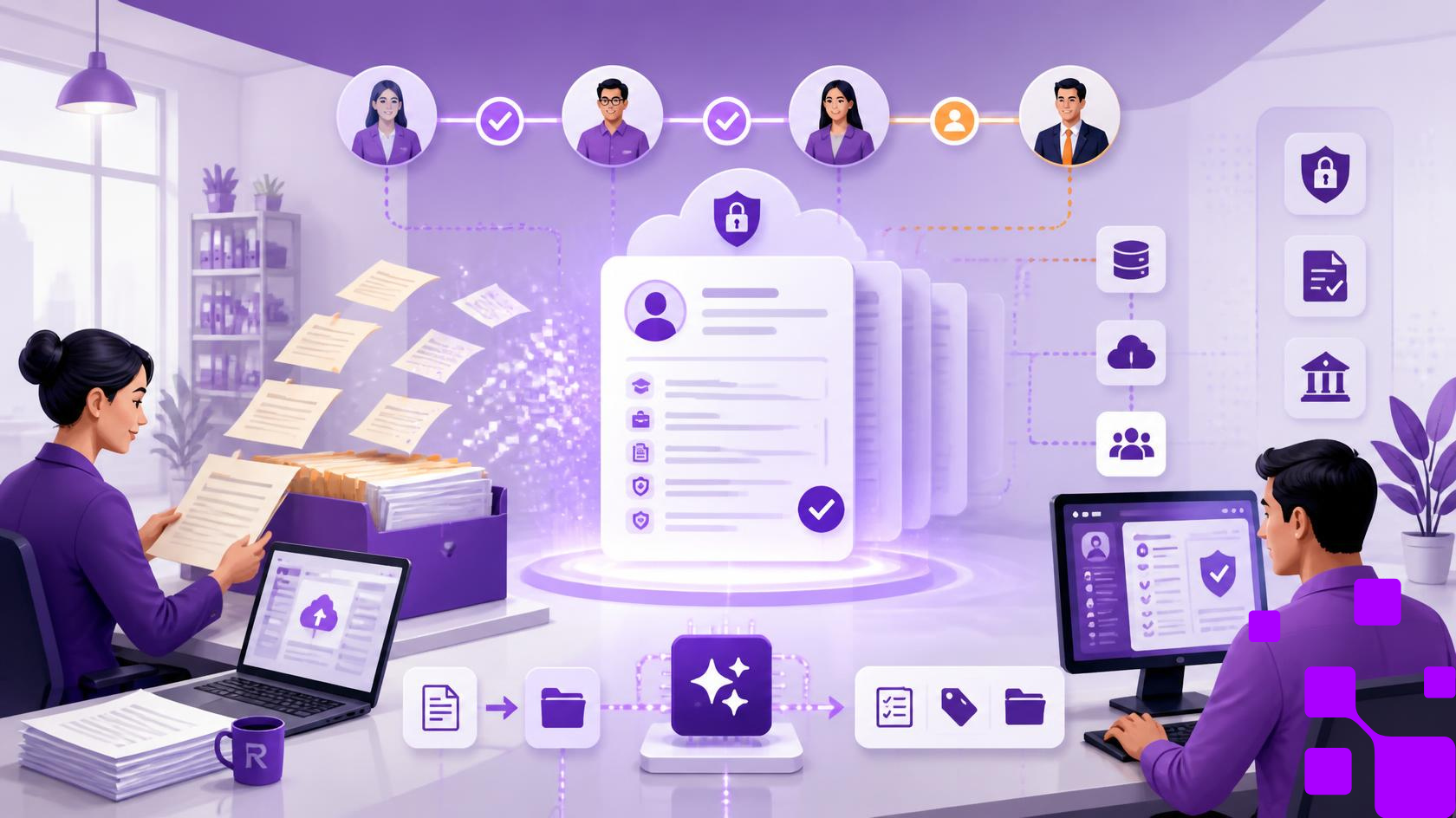 Transform HR operations with Digital HR document management and workflow.